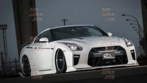 Kuhl Racing KUHL Ver2 35R-SS Front Diffuser FRP Unpainted - GT-R